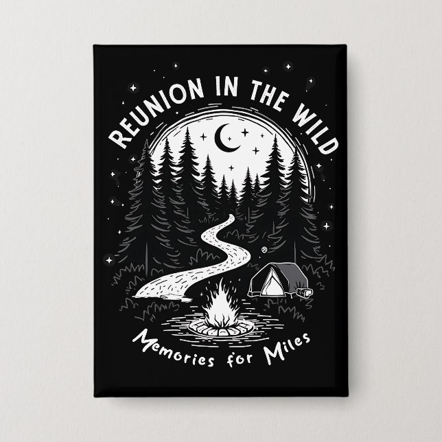 Badge La Réunion en pleine nature (Recto)