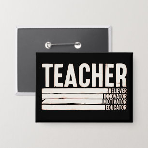 Badge La vie d'enseignant rentrée scolaire