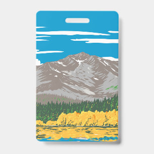 Badge Lac Fallen Leaf
