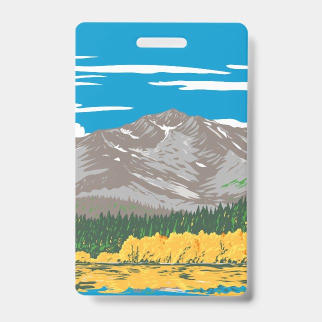 Badge Lac Fallen Leaf (Avant)