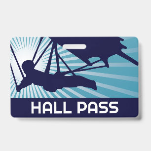Badge Laisser-passer instructeur de deltaplane