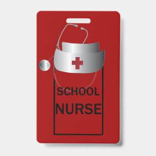 Badge Laisser-passer pour l'infirmerie de l'école