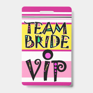 Badge Lanyard de l'équipe