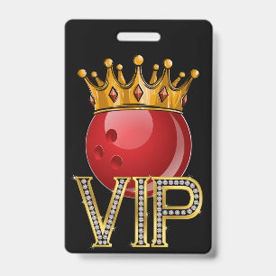 Badge Lanyard VIP BOWLING
