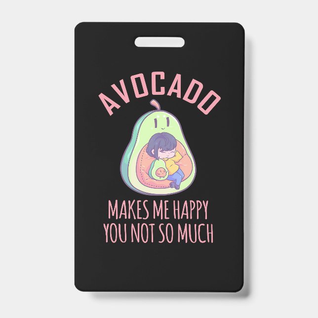 Badge L'avocat me rend heureux (Avant)