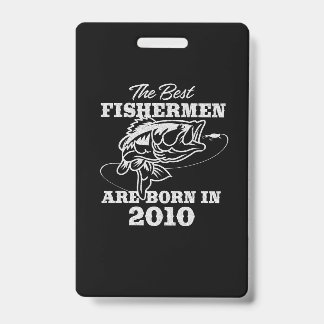Badge Le meilleur cadeau d'anniversaire pour Pêcheur pêc
