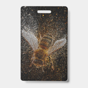 Badge Les abeilles tombées sont magiques