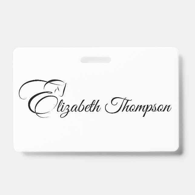 Badge Lettre monogramme E Horse (Avant)