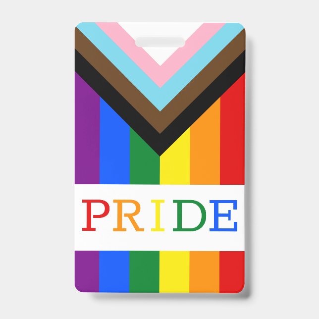 Badge LGBTQ & Fierté - Arc-en-ciel - Insigne indicateur  (Avant)