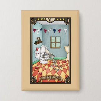 Badge L'Homme à la gueule de bois | Bouton de carte de t