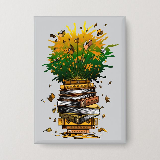 Badge Livres à ananas (Recto)