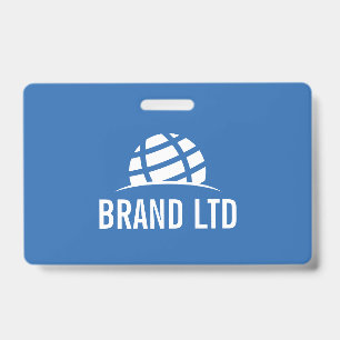 Badge Logo de l'entreprise commerciale