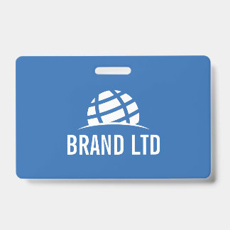 Badge Logo de l'entreprise commerciale