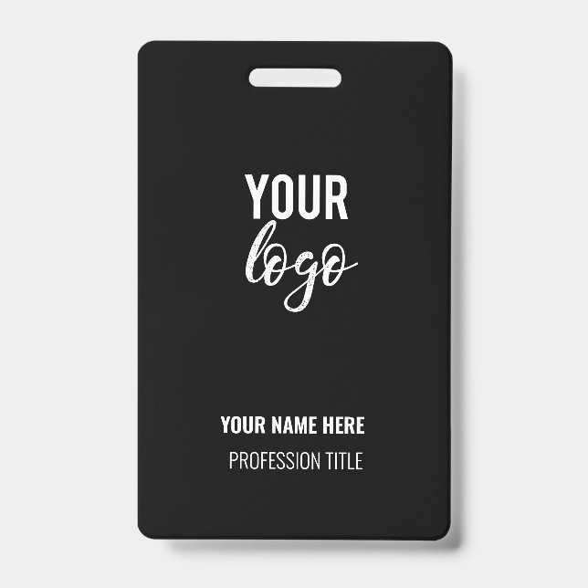 Badge Logo de l'entreprise pour la reconnaissance des em (Avant)