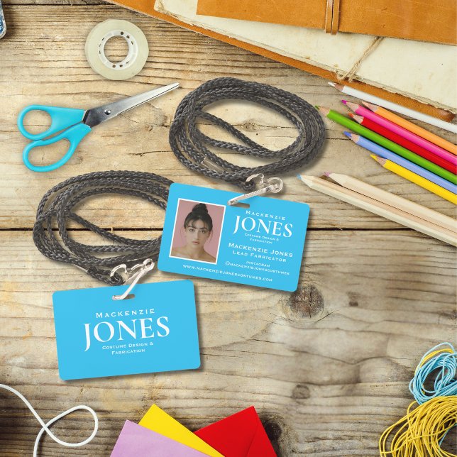 Badge Logo de marque personnelle Moderne Turquoise Emplo (Créateur téléchargé)