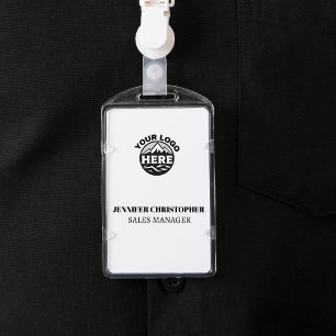 Badge Logo d'entreprise minimaliste moderne personnalisé