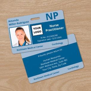 Badge Logo personnalisé pour employés d'hôpital, pièce d