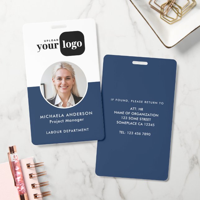 Badge Logo Photo Moderne (Bureau)