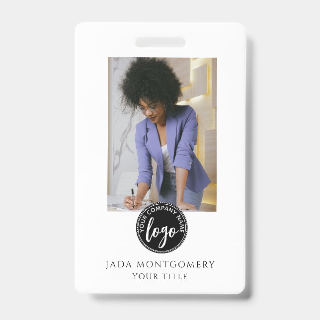 Badge Logo Photo Moderne (Avant)