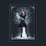 Badge L'Otter Patronus d'Anime Hermione Granger<br><div class="desc">Cette impressionnante illustration de style anime présente Hermione Granger, la brillante et courageuse sorcière de la série Harry Potter, qui incarne son charme Patronus. Vêtue de son uniforme de Hogwarts, Hermione se tient en confiance lorsqu'elle convoque son Patronus, une loutre éthérée, au milieu d'un tourbillon spectaculaire de branches de glace...</div>