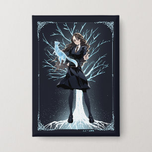 Badge L'Otter Patronus d'Anime Hermione Granger