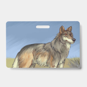 Badge Loup Mexicain