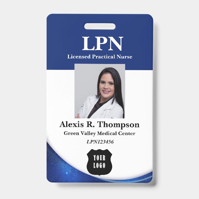 Badge LPN moderne (Avant)