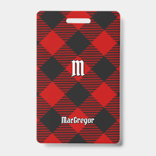 Badge MacGregor Rob Roy Insigne Tartan