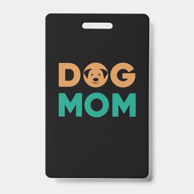 Badge Maman de Chien (Avant)