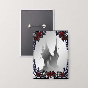 Badge Mansion gothique du Rose de sang