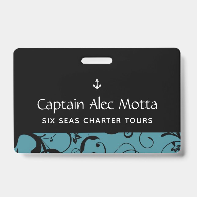 Badge Maritime Anchor Pro Damask (Avant)