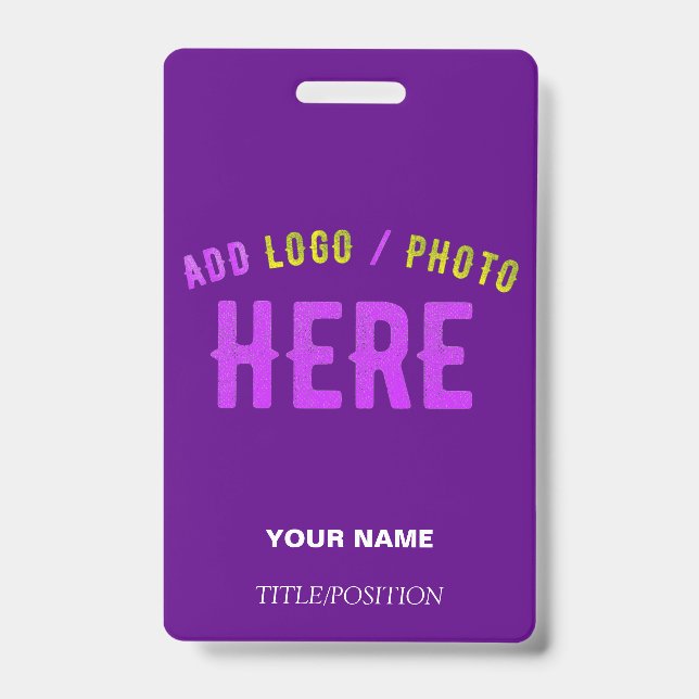 BADGE MARQUE INDIGO VERIFIEE PERSONNALISABLE MODERNE ET  (Avant)