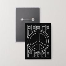 Marque Lettres Contour Blanc Paix Svp