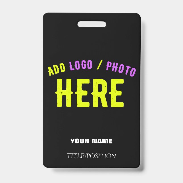 BADGE MARQUE PERSONNALISABLE NOIRE VERIFIEE DE STYLE MOD (Avant)
