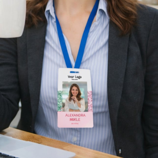 Badge Marque Rose Soft Glam (Créateur téléchargé)