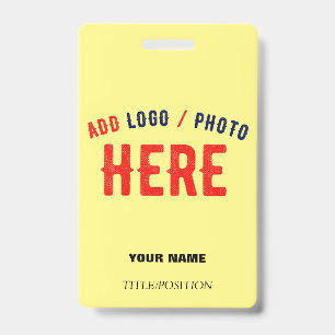 BADGE MARQUE VÉRIFIÉE MODERNE ET MODERNE PASTEL JAUNE