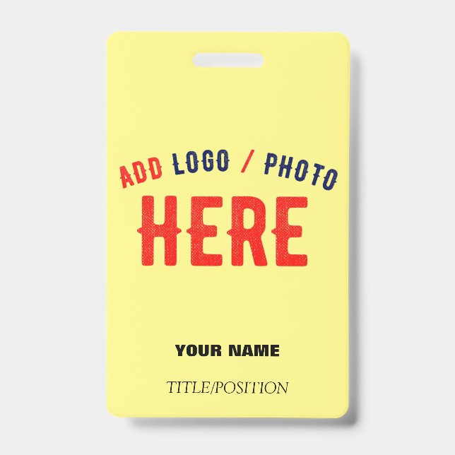 BADGE MARQUE VÉRIFIÉE MODERNE ET MODERNE PASTEL JAUNE (Avant)