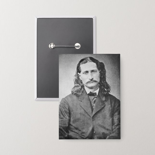 Badge Marshal Wild Bill Hickok Old West Gunfighter (Recto/Verso)