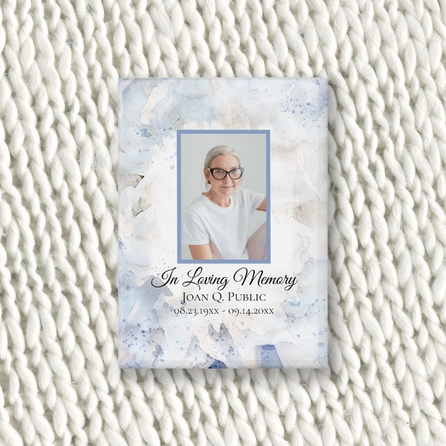 Badge Mémorial funéraire de l'oeillet bleu (Créateur téléchargé)