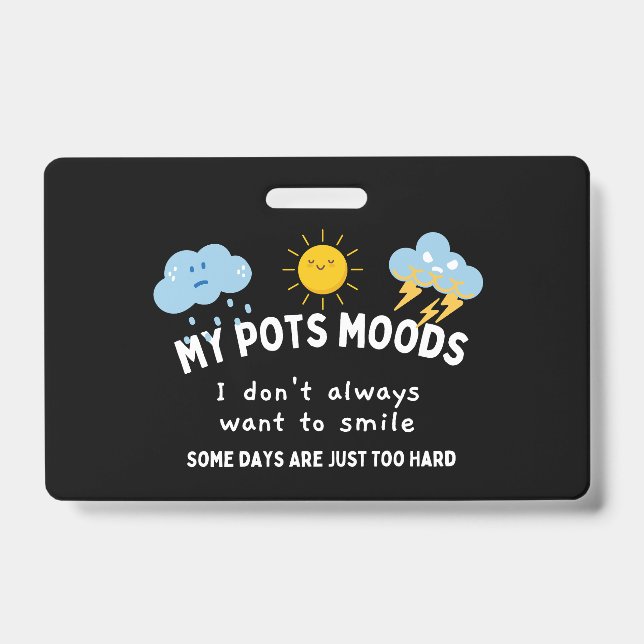 BADGE MES ÉTATS D'ÂME POTS  (Avant)