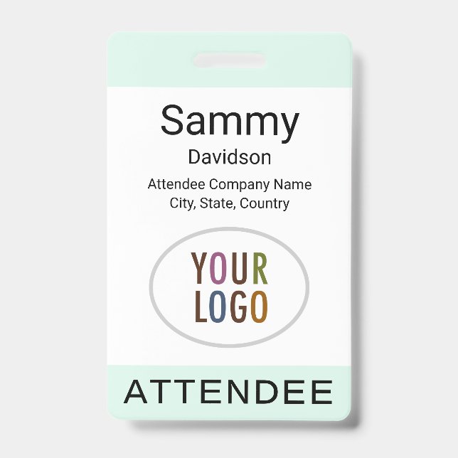 Badge Mint Participants Baddee Event Logo Clip Lanyard R (Avant)