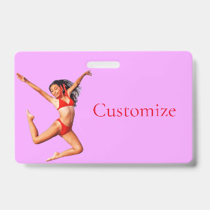 Badge Modèle Bikini de danse Thunder_Cove