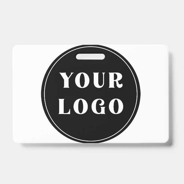Badge Moderne, élégant, élégant et personnalisable (Avant)