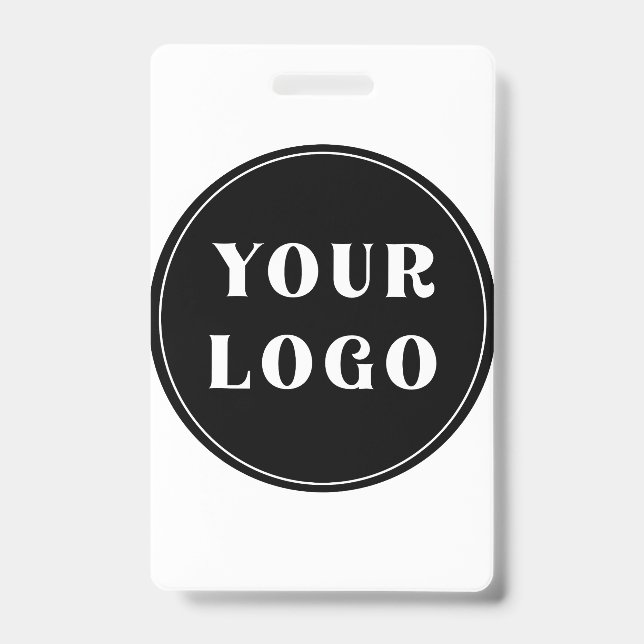 Badge Moderne, élégant, stylé et personnalisable (Avant)