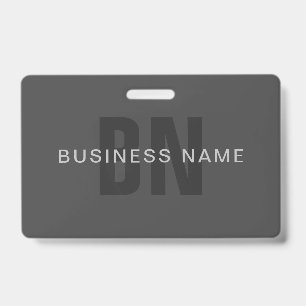 Badge Moderne modèle de conception de monogramme éditabl