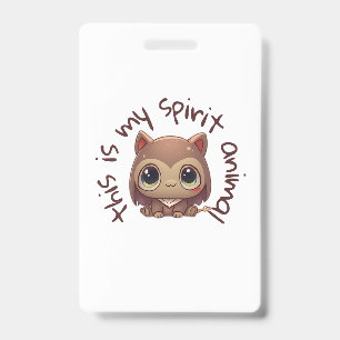 Badge Mon animal spirituel 