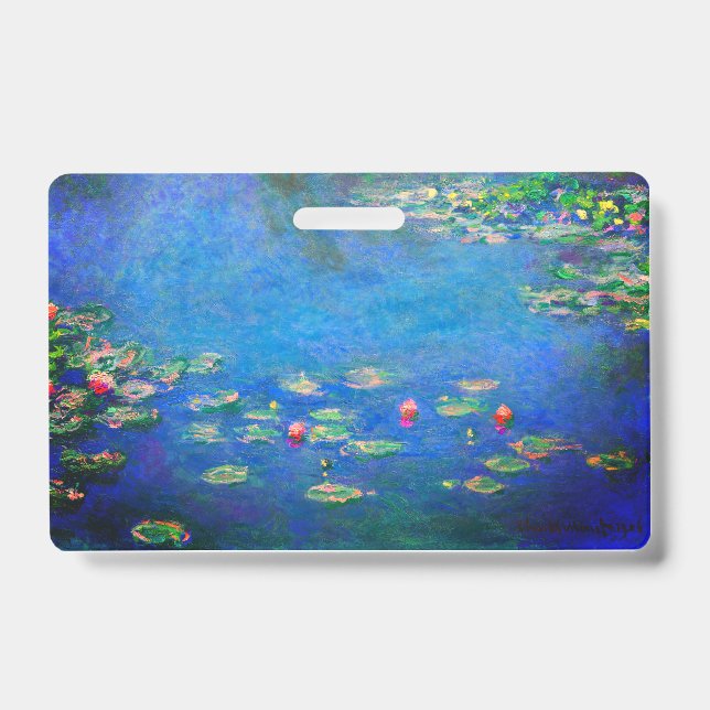 Badge Monet Water Lilies 1906 (Avant)