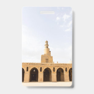 Badge mosquée ibn tulun au Caire, Egypte