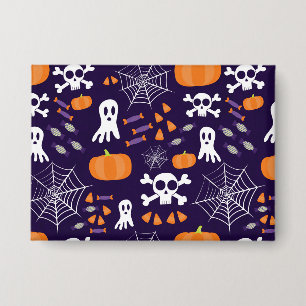 Badge Motif amusant d'Halloween