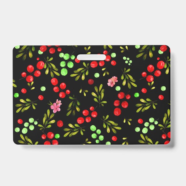 Badge Motif Berries (Avant)